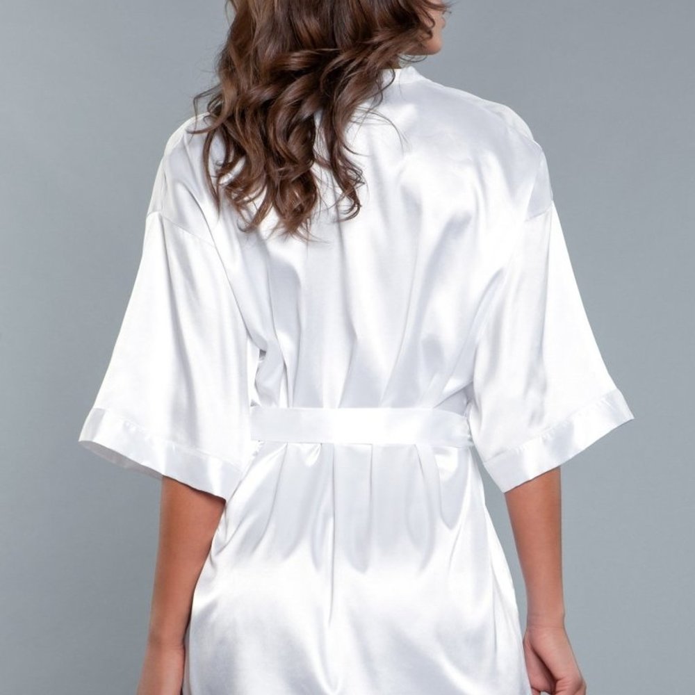Getting Ready Robe - White - Picture 4 of 5